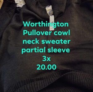 Bundle of women's xl-3x sweaters all for 80
